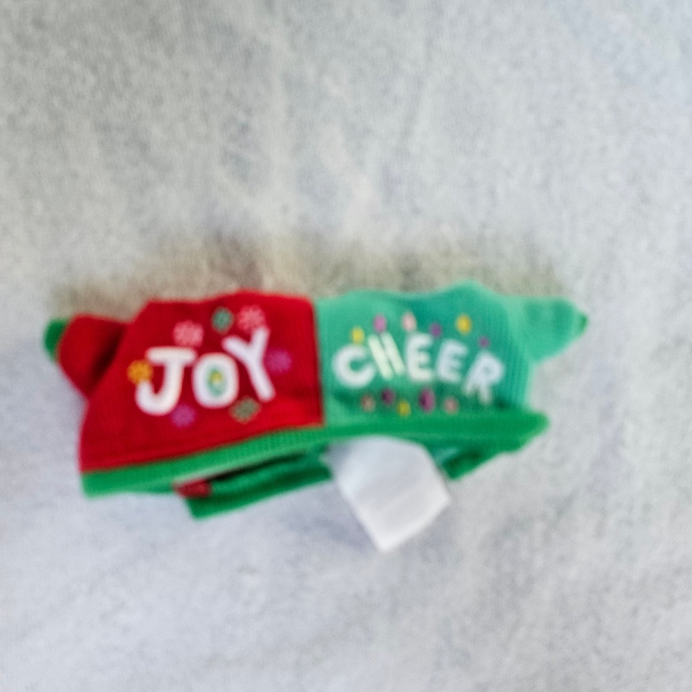 Disney nuiMOs Holiday Joy Cheer Red Green Knit Sweater Plush Doll Outfit